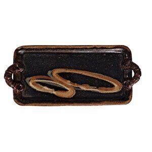 Margaret And Rick Fitch Studio Pottery Tray Mid Century Modern Style